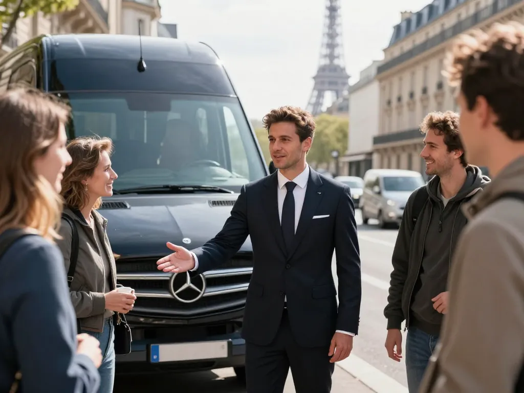 Satisfaction client location minibus