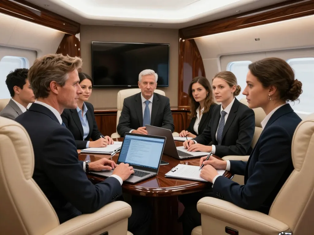 Intérieur bus de luxe cuir