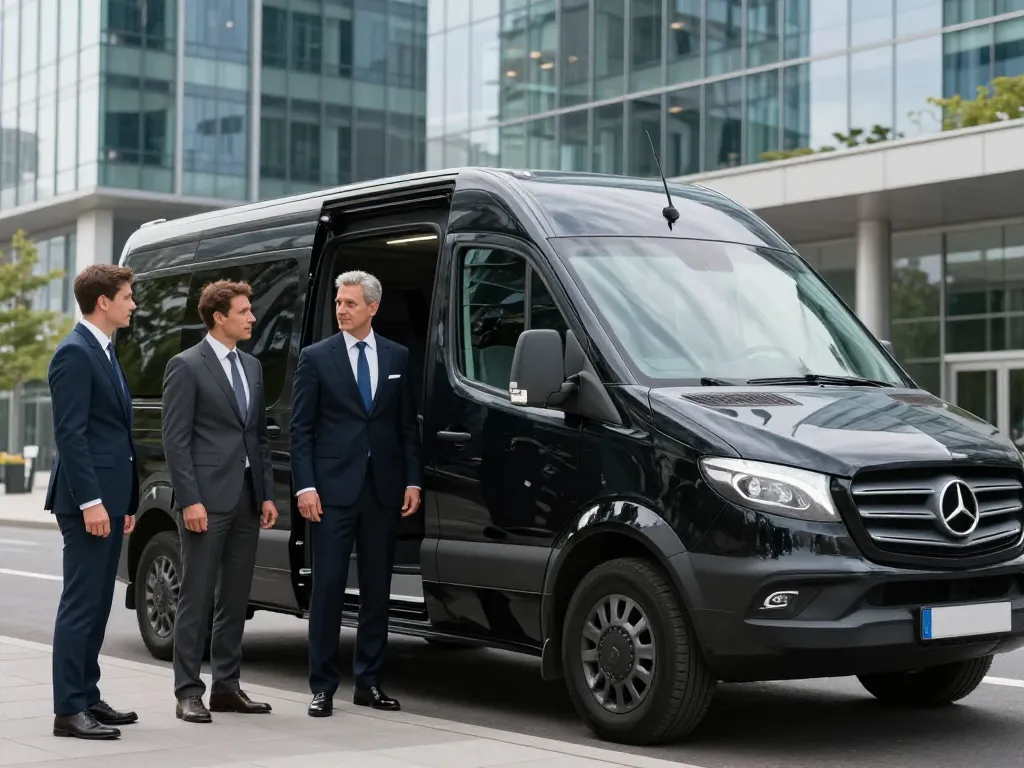 Extérieur Mercedes Sprinter VIP