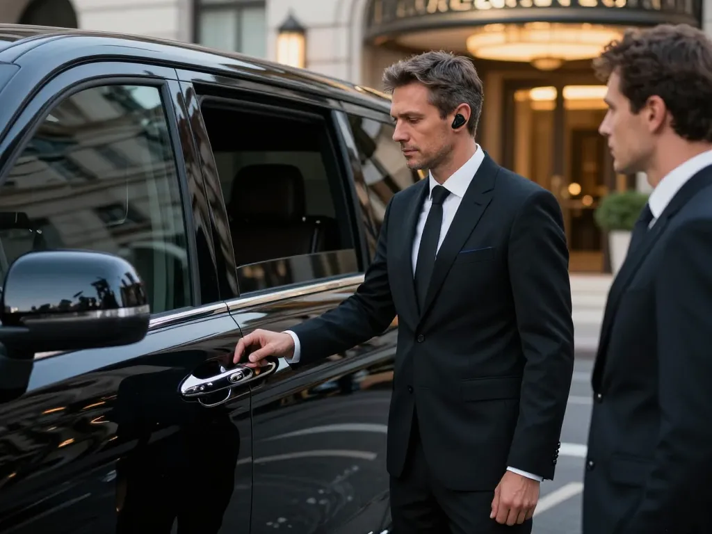 Chauffeur privé luxe